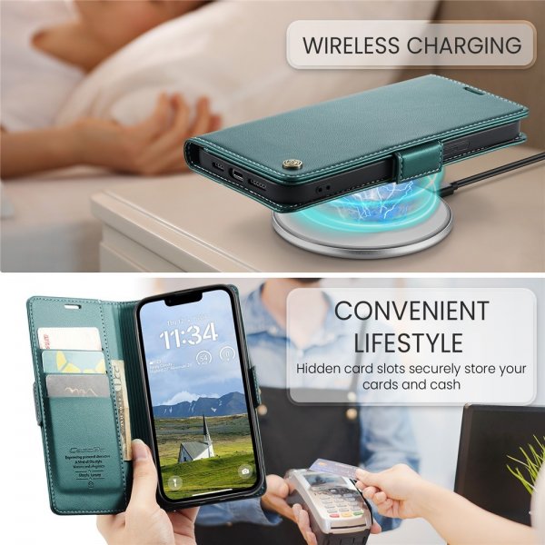 CaseMe iPhone 16e/17e Etui 023 Series Grønn