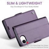 CaseMe iPhone 16e/17e Etui 023 Series Lilla
