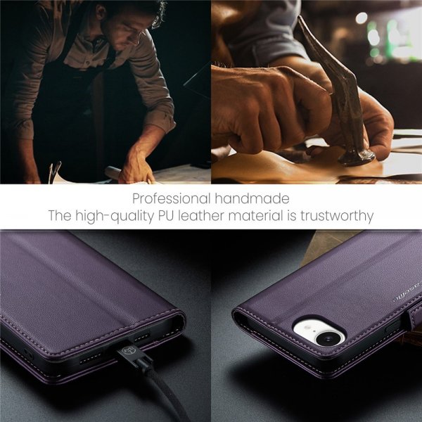 CaseMe iPhone 16e/17e Etui 023 Series Lilla