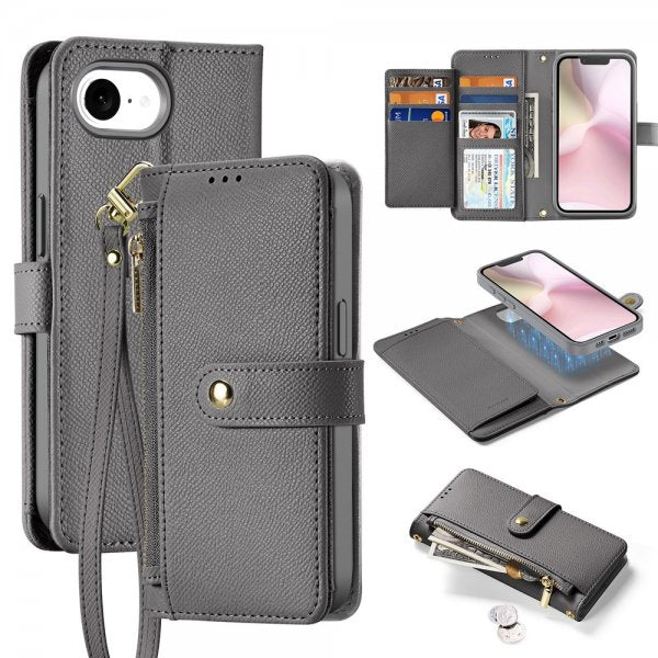 Dux Ducis iPhone 16e/17e Etui 2-in-1 Lawa Series MagSafe Grå