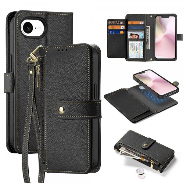 Dux Ducis iPhone 16e/17e Etui 2-in-1 Lawa Series MagSafe Svart