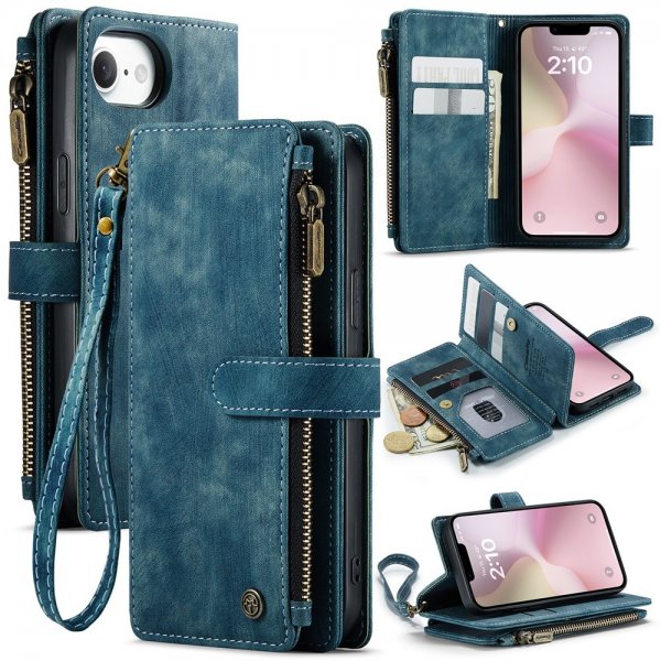 CaseMe iPhone 16e/17e Etui C30 Series Blå