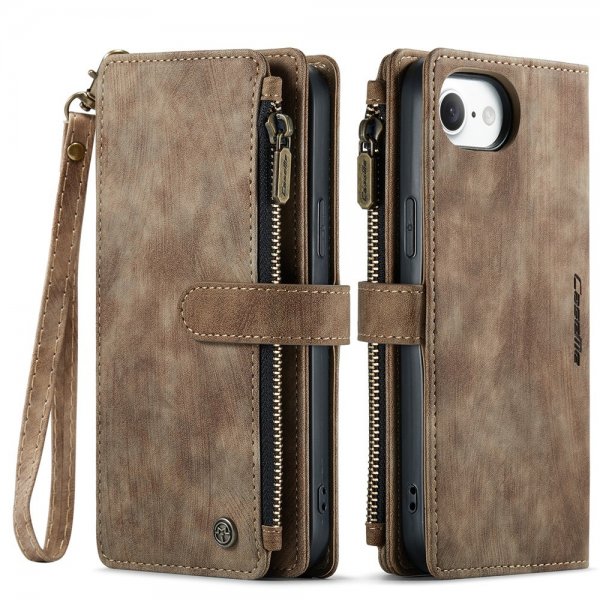 CaseMe iPhone 16e/17e Etui C30 Series Brun