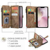 CaseMe iPhone 16e/17e Etui C30 Series Brun