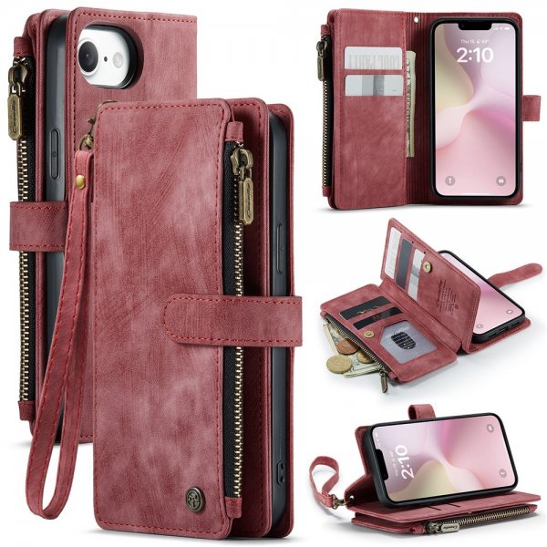 CaseMe iPhone 16e/17e Etui C30 Series Rød