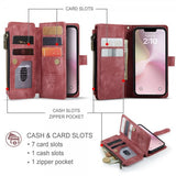 CaseMe iPhone 16e/17e Etui C30 Series Rød