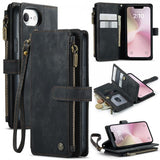 CaseMe iPhone 16e/17e Etui C30 Series Svart