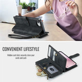 CaseMe iPhone 16e/17e Etui C30 Series Svart