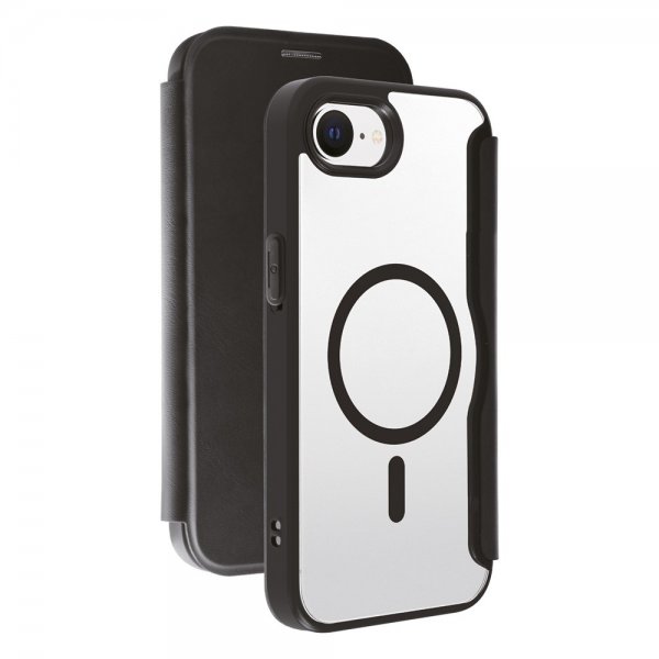 Vivanco iPhone 16e/17e Etui Mag Wallet Svart