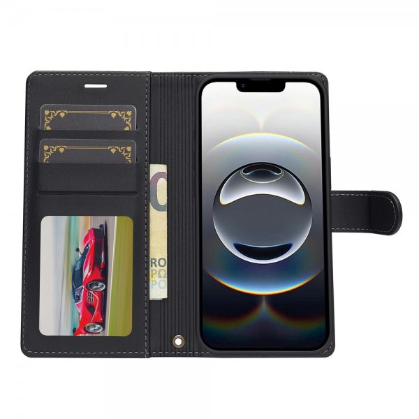 Nordic Covers iPhone 16e/17e Etui med avtakbart MagSafe-deksel Raven Black