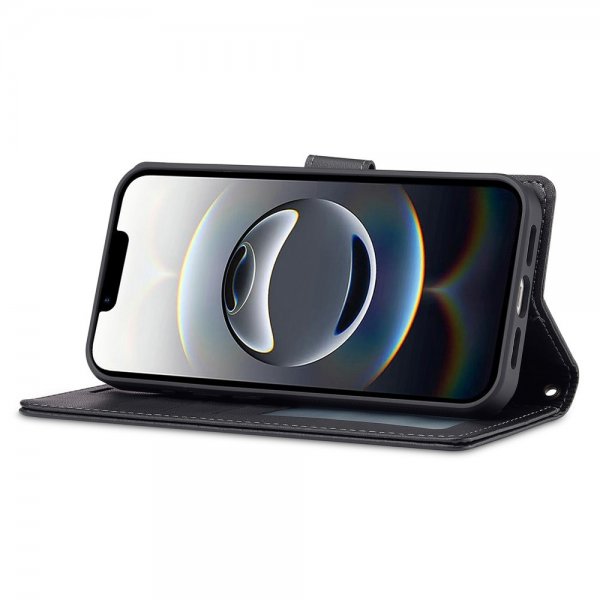 Nordic Covers iPhone 16e/17e Etui med avtakbart MagSafe-deksel Raven Black