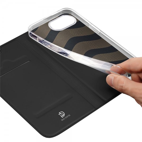 Dux Ducis iPhone 16e/17e Etui Skin Pro Series Svart