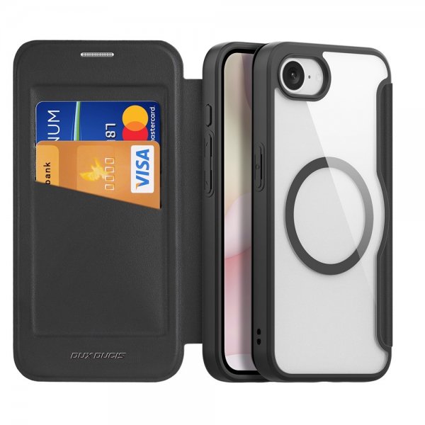 Dux Ducis iPhone 16e/17e Etui Skin X Pro Series MagSafe Svart