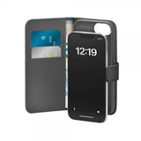 Puro iPhone 16e/17e Etui Wallet Stand Svart