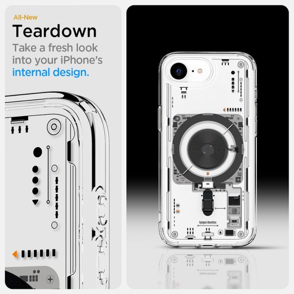 Spigen iPhone 16e/iPhone 17e Deksel Ultra Hybrid Neo One MagFit