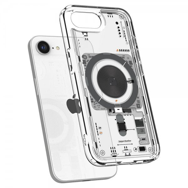 Spigen iPhone 16e/iPhone 17e Deksel Ultra Hybrid Neo One MagFit