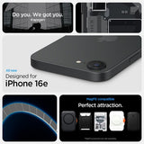 Spigen iPhone 16e/iPhone 17e Deksel Ultra Hybrid Zero One MagFit Svart