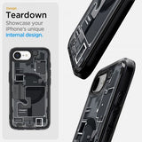 Spigen iPhone 16e/iPhone 17e Deksel Ultra Hybrid Zero One MagFit Svart