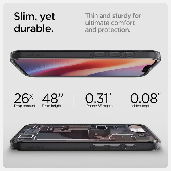 Spigen iPhone 16e/iPhone 17e Deksel Ultra Hybrid Zero One MagFit Svart