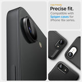 Spigen iPhone 16e/17e Kamerabeskytter GLAS.tR EZ Fit Optik Pro 2-pakning