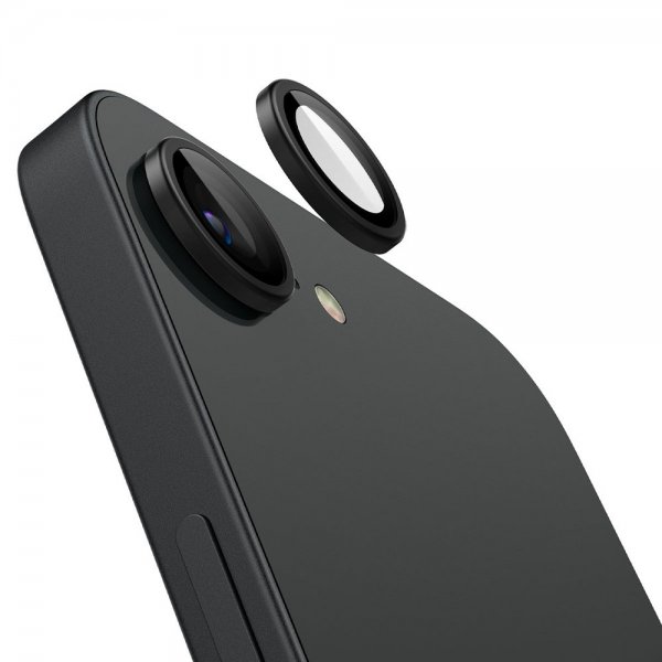 Spigen iPhone 16e/17e Kamerabeskytter GLAS.tR EZ Fit Optik Pro 2-pakning