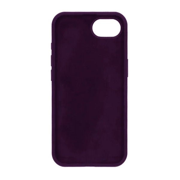 iPhone 16e/17e Deksel Silikon Lilla