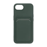 iPhone 16e/17e Deksel Kortholder Grønn