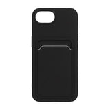 iPhone 16e/17e Deksel Kortholder Svart