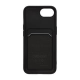 iPhone 16e/17e Deksel Kortholder Svart