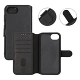 Rvelon iPhone 16e/17e Etui Detachable Wallet Case Svart
