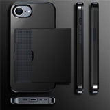 iPhone 16e/17e Deksel Card Slide Svart