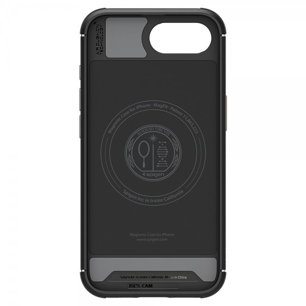 Spigen iPhone 16e/17e Deksel Core Armor MagFit Matte Black