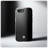 Spigen iPhone 16e/17e Deksel Enzo Aramid MagFit Matte Black