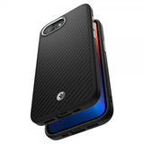 Spigen iPhone 16e/17e Deksel Enzo Aramid MagFit Matte Black