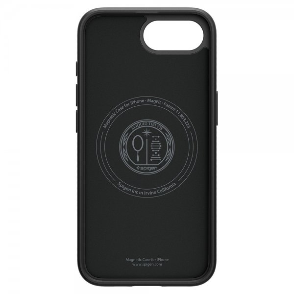 Spigen iPhone 16e/17e Deksel Liquid Air MagFit Matte Black