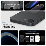Spigen iPhone 16e/17e Deksel Liquid Air MagFit Matte Black