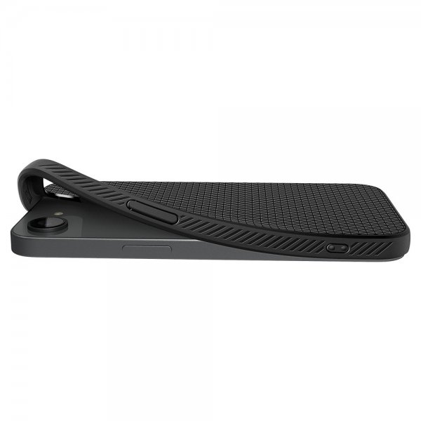 Spigen iPhone 16e/17e Deksel Liquid Air MagFit Matte Black