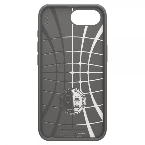 Spigen iPhone 16e/17e Deksel Liquid Air Marble Gray