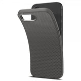 Spigen iPhone 16e/17e Deksel Liquid Air Marble Gray