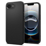 Spigen iPhone 16e/17e Deksel Liquid Air Matte Black