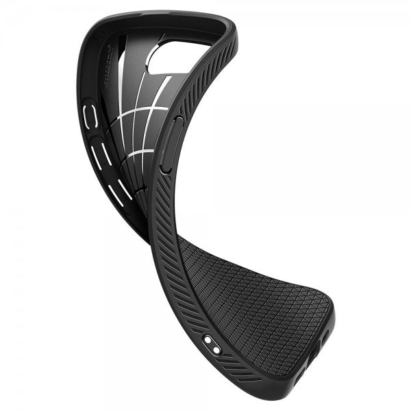 Spigen iPhone 16e/17e Deksel Liquid Air Matte Black