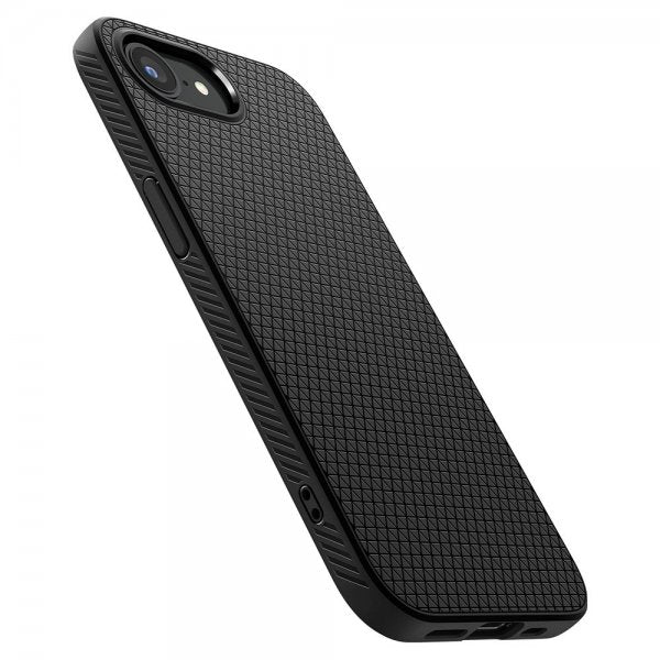 Spigen iPhone 16e/17e Deksel Liquid Air Matte Black