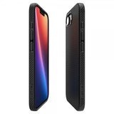 Spigen iPhone 16e/17e Deksel Liquid Air Matte Black