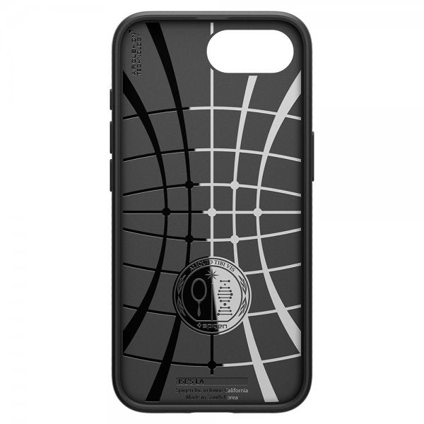 Spigen iPhone 16e/17e Deksel Liquid Air Matte Black