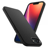 Spigen iPhone 16e/17e Deksel Liquid Air Matte Black