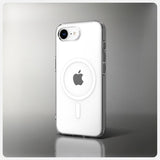 Spigen iPhone 16e/17e Deksel Liquid Crystal MagFit Clear White