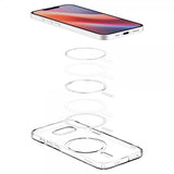 Spigen iPhone 16e/17e Deksel Liquid Crystal MagFit Clear White