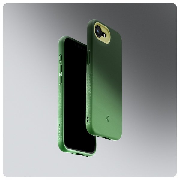 Spigen iPhone 16e/17e Deksel Nano Pop MagFit Avo Green