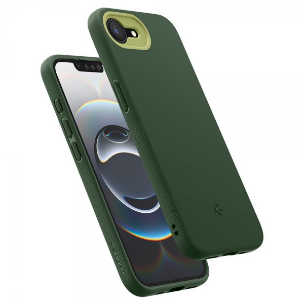 Spigen iPhone 16e/17e Deksel Nano Pop MagFit Avo Green