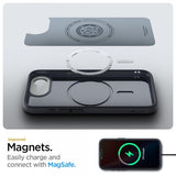 Spigen iPhone 16e/17e Deksel Nano Pop MagFit Black Sesame
